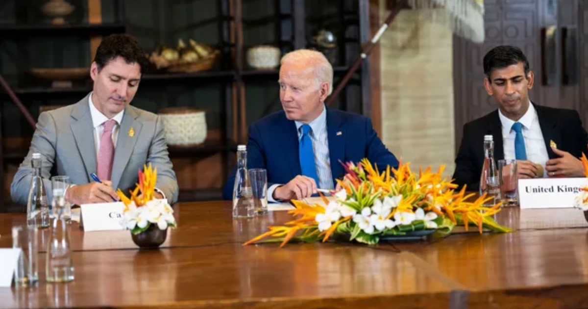 US President Biden meets UK PM Sunak, discusses Russia's attacks, Poland explosion